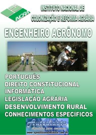 Apostila impressa concurso do INCRA 2015 - Engenheiro Agrnomo