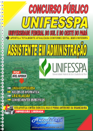 Apostila digital concurso da Unifesspa 2025 - Assistente de Administrao