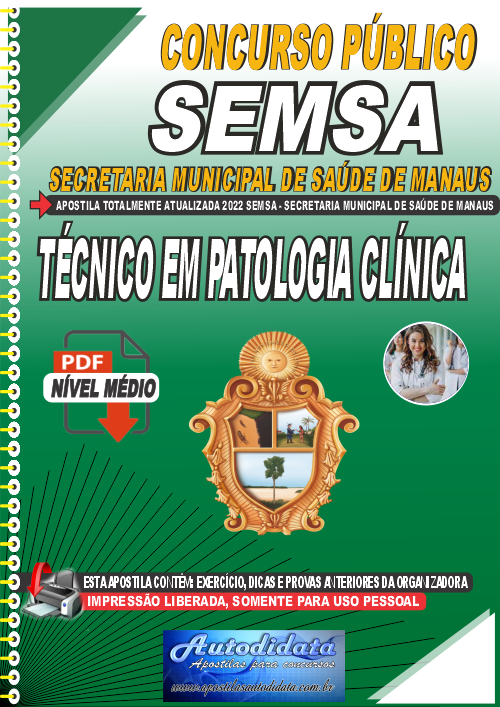 Apostila Impressa Concurso Hospital Universitário da Universidade Federal  do Amapá - HU-UNIFAP 2022 Técnico de Radiologia