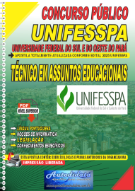 Apostila digital concurso da Unifesspa 2025 - Tcnico em Assuntos Educacionais