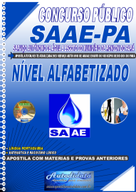 Apostila Impressa Concurso SAAE Municpio de Rondon - PA 2023 Nvel Alfabetizado