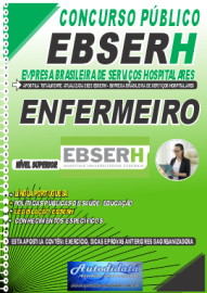 Apostila Impressa Concurso Pblico EBSERH 2025 Enfermeiro