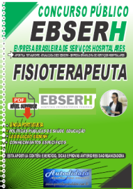 Apostila Digital Concurso Pblico EBSERH 2025 Fisioterapeuta 