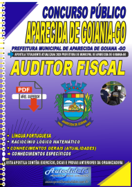 Apostila digital concurso da Prefeitura de Aparecida de Goinia - GO 2024 - Auditor Fiscal