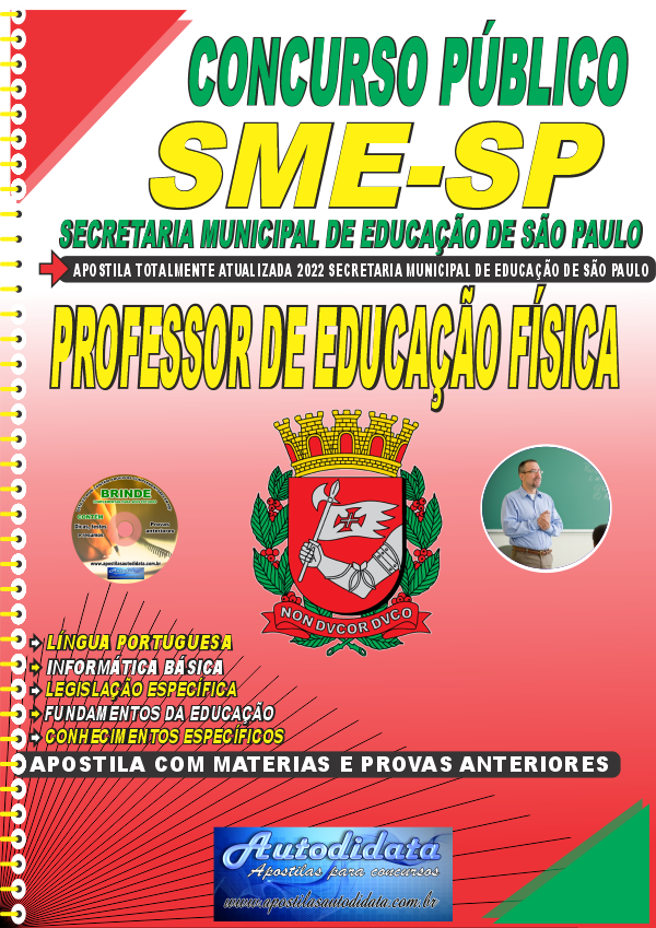 SME - SP ABRE inscrições para contratação de Professor de Educação