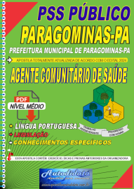 Apostila digital Processo Seletivo da Prefeitura de Paragominas 2024 - Agente Comunitrio de Sade