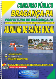 Apostila digital concurso da Prefeitura de Bragana-PA 2024 - AUXILIAR DE SADE BUCAL