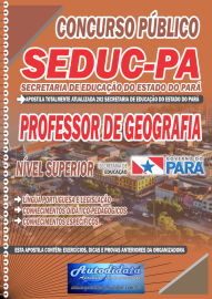 Apostila Digital Concurso Pblico da SEDUC  PA 2025  Professor de Geografia