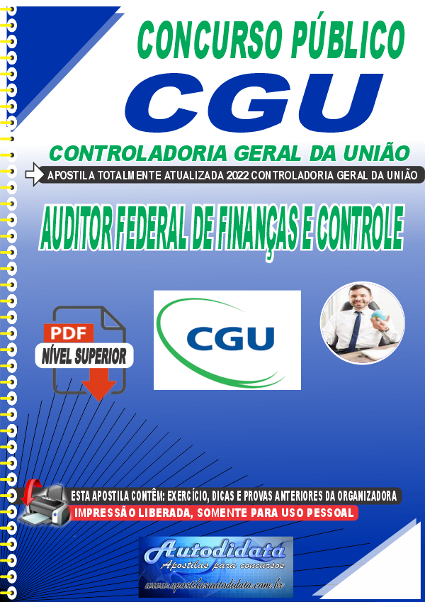 Apostila Digital Concurso Controladoria Geral Da União Cgu 2022 Auditor Federal De Finanças E 8477