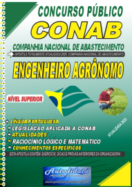 Apostila impressa concurso da CONAB 2025 - ENGENHARIA AGRONMICA OU AGRONOMIA 