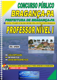Apostila impresssa concurso da Prefeitura de Bragana-PA 2024 - PEDAGOGO