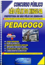 Apostila Digital Concurso de So Flix do Xingu  PA 2025 Pedagogo