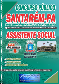 Apostila digital Prefeitura de Santarm-PA 2024 - ASSISTENTE SOCIAL