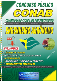 Apostila digital concurso da CONAB 2025 - ENGENHARIA AGRONMICA OU AGRONOMIA 