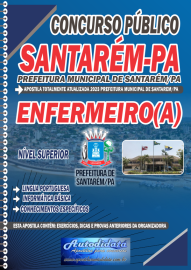 Apostila impressa Prefeitura de Santarm-PA 2024 - Enfermeiro