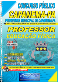 Apostila digital concurso da Prefeitura de Capanema-PA 2024 - PROFESSOR DE EDUCAO FSICA