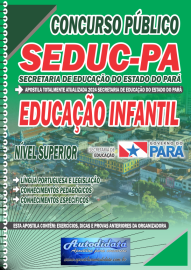 Apostila Impressa Concurso Pblico da SEDUC  PA 2025 Professor de Educao Infantil