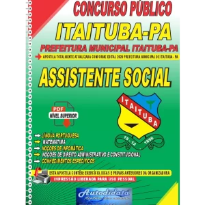 Apostila Prefeitura de ITAITUBA PA ASSISTENTE SOCIAL NOVO Home