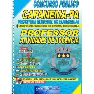 Apostila digital PREFEITURA DE CAPANEMA PA PROFESSOR EDUCACAO INFANTIL NOVO Home