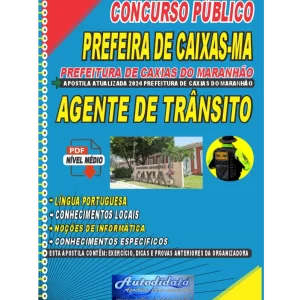 Apostila digital Prefeitura de CAXIAS MA GUARDA MUNICIPAL NOVO Home