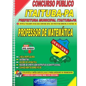 Apostila para o concurso de ITAITUBA PA 2024 PROFESSOR DE MATEMATICA NOVO Home