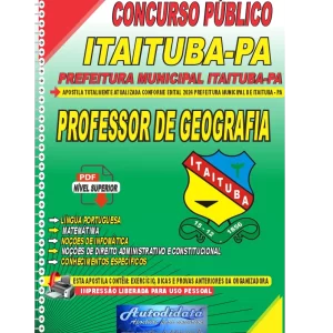 Apostila prefeitura de itaituba pa 2024 PROFESSOR DE GEOGRAFIA novo Home