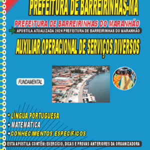 PREFEITURA DE BARREIRINHAS MA AUXILIAR DE SERVICOS DIVERSOS Home